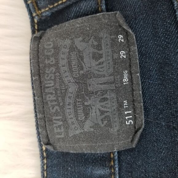 Levi's 511 Slim Jeans. 29" x 29". - Picture 12 of 16